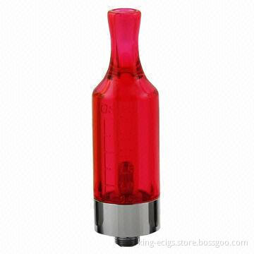 Reusable Max Vapor Colored Smoke E-cigarette Clearomizer with 1.8/2.4/2.8 Ohms Resistance